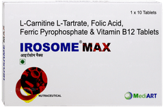 Irosome Max Tablet 10