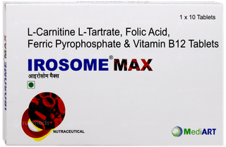 Irosome Max Tablet 10