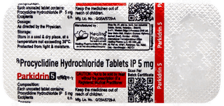 Parkidrin 5 Tablet 10