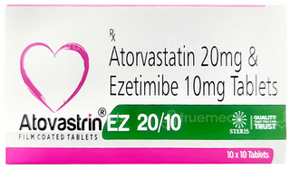 Atovastrin Ez 20/10 Tablet 10