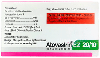 Atovastrin Ez 20/10 Tablet 10