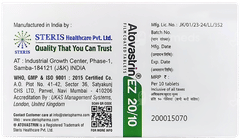 Atovastrin Ez 20/10 Tablet 10 Atovastrin Ez 20/10 Tablet 10