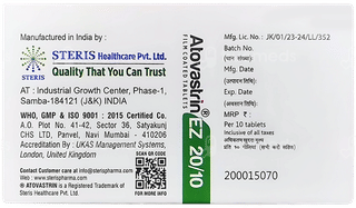 Atovastrin Ez 20/10 Tablet 10