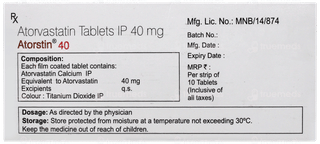 Atorstin 40 Tablet 10