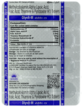 Olyvit M Tablet 10