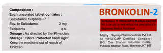 Bronkolin 2 Tablet 10