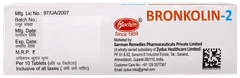 Bronkolin 2 Tablet 10 Bronkolin 2 Tablet 10