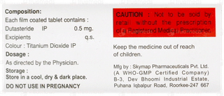 Dutaside 0.5mg Tablet 10