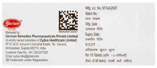 Dutaside 0.5mg Tablet 10