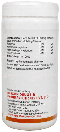 Baksons Pilgo Tablet 110Gm Baksons Pilgo Tablet 110Gm