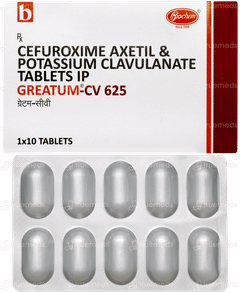 Greatum Cv 625 Tablet 10 Greatum Cv 625 Tablet 10