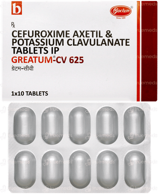 Greatum Cv 625 Tablet 10