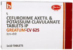 Greatum Cv 625 Tablet 10