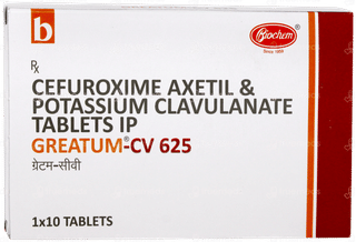 Greatum Cv 625 Tablet 10