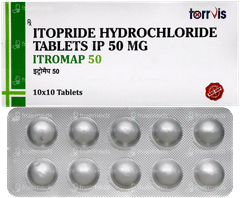 Itromap 50mg Tablet 10