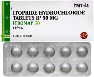 Itromap 50Mg Tablet 10