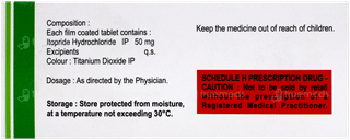 Itromap 50Mg Tablet 10