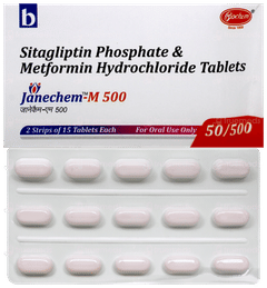 Janechem M 500Mg Tablet 15