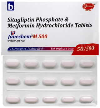 Janechem M 500Mg Tablet 15