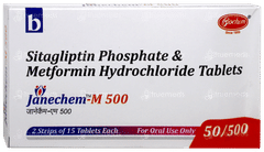 Janechem M 500Mg Tablet 15