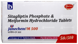 Janechem M 500Mg Tablet 15
