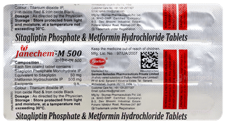 Janechem M 500Mg Tablet 15