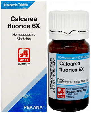 Adel Calcarea Fluorica 6X Tablet 20Gm