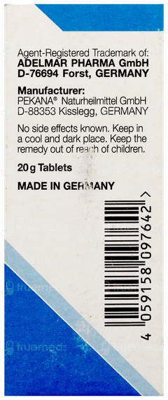 Adel Calcarea Fluorica 6X Tablet 20Gm