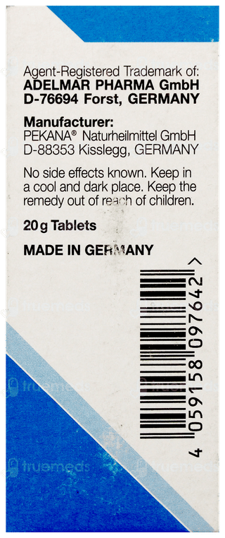 Adel Calcarea Fluorica 6X Tablet 20Gm