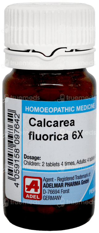 Adel Calcarea Fluorica 6X Tablet 20Gm