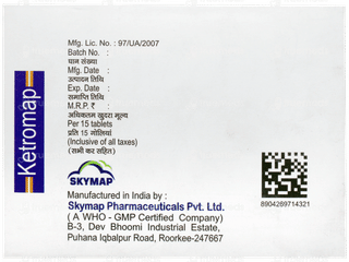 Ketromap Tablet 15