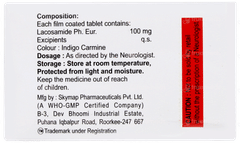 Lacotrum 100mg Tablet 10