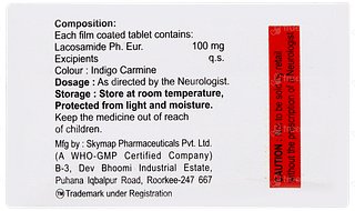 Lacotrum 100mg Tablet 10