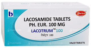 Lacotrum 100mg Tablet 10