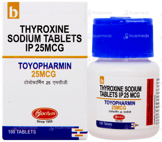 Toyopharmin 25mcg Tablet 100