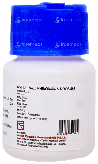 Toyopharmin 25mcg Tablet 100