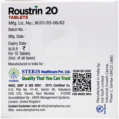 Roustrin 20 Tablet 15