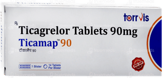 Ticamap 90mg Tablet 14