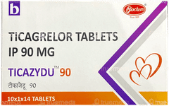 Ticazydu 90mg Tablet 14