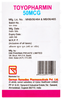 Toyopharmin 50mcg Tablet 100 Toyopharmin 50mcg Tablet 100