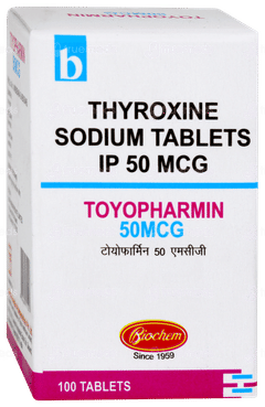 Toyopharmin 50mcg Tablet 100 Toyopharmin 50mcg Tablet 100