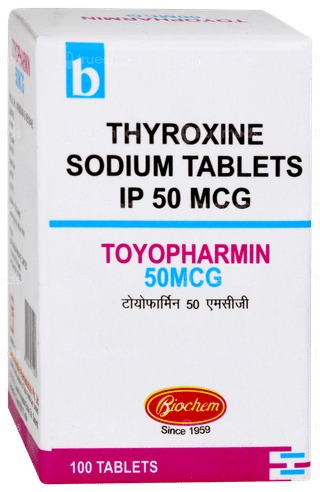 Toyopharmin 50mcg Tablet 100