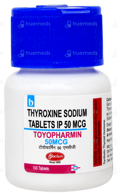 Toyopharmin 50mcg Tablet 100 Toyopharmin 50mcg Tablet 100