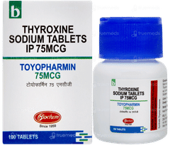 Toyopharmin 75mcg Tablet 100 Toyopharmin 75mcg Tablet 100