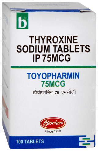 Toyopharmin 75mcg Tablet 100
