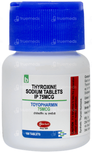 Toyopharmin 75mcg Tablet 100