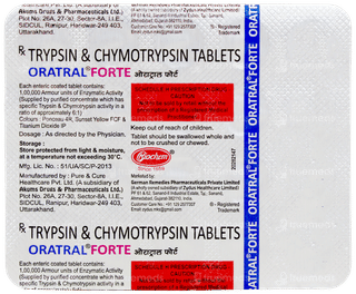 Oratral Forte Tablet 20