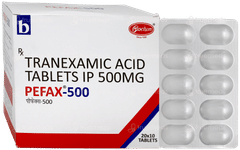 Pefax 500Mg Tablet 10