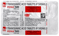 Pefax 500Mg Tablet 10