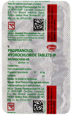 Propochem 40 Tablet 15